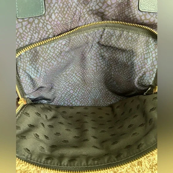 Juicy Couture Vintage Snake-Print Tote Bag Purse